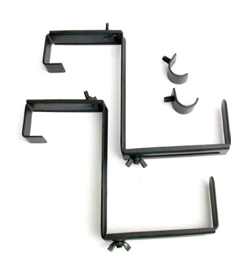 2-pack 6.75-in steel window box brackets|Style Selections 2.